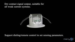 Cảm biến chuyển động hiện diện thông minh Đầu ra tiếp xúc khô