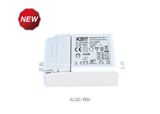 Detachable Crimping Mini Dimmable LED Driver 12W/20W/35W C.C. KL12C-PDii / KL20C-PDiii / KL26C-PDii / KL35C-PDii