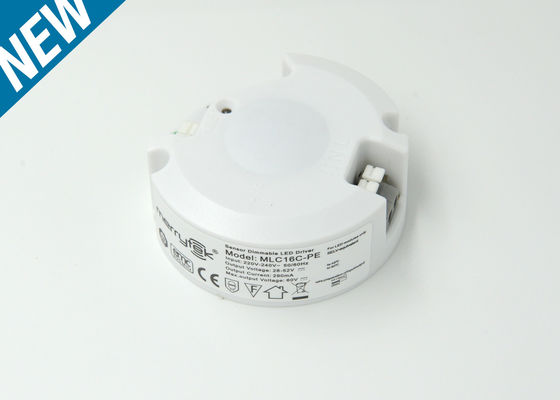 Nguồn điện LED cập nhật 1x16W Đầu ra 300mA Dòng điện liên tục với máy dò chuyển động